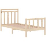  Za krevet od masivnog drva 90 x 190 cm 3FT jednokrevetni | shoptok.hr