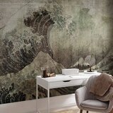  Foto tapeta - Great wave in Kanagwa in retro style - landscape of rough sea 441x315 | shoptok.hr