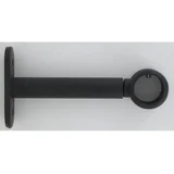 Nosač za zavjesu 90mm 2/1 mat crna