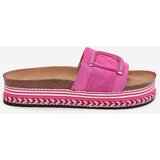 Boto Women's Platform Slippers With Decoration Fuchsia Daphira | Shoptok.si