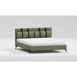 Ropez Zelena oblazinjena postelja z letvenim dnom 90x200 cm Tulsa – | Shoptok.si
