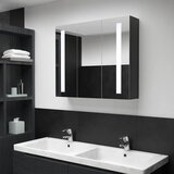 Furnova LED kopalniška omarica z ogledalom 89x14x62 cm, (21947028) Cene