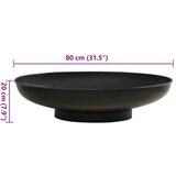 Posuda za vatru 80 cm čelična | shoptok.hr