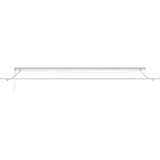 vidaXL Avtomatska retraktibilna tenda z LED črna 600x300 cm, zamenjava tenda platna za okvir 6x3 m črna | Shoptok.si