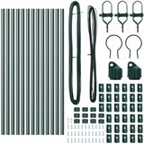  Stup za ogradu 13 pcs Zelena Čelik | shoptok.hr