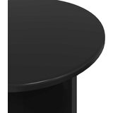  Set pomoćnih stolića 2 pcs Crni hrast Konstruirano drvo | shoptok.hr
