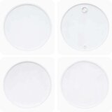 vidaXL stolić za kavu od masivnog obnovljenog drva 60 x 45 cm bijeli | shoptok.hr