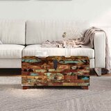 Stolić za kavu / škrinja masivno obnovljeno drvo 80x40x35 cm | Eponuda.com