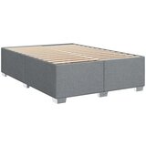  Krevet s oprugama i madracem svjetlosivi 140x190 cm od tkanine | shoptok.hr