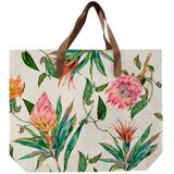 Madre Selva platnena torba z ročajem iz umetnega usnja flores salvajes | Shoptok.si