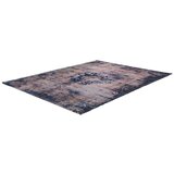 Kayoom RAVNO TKANA PREPROGA Vintage 8403 Blau potiskano modra | Shoptok.si