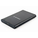 Gembird Kućište za externi USB3.1 2,5″ HDD EE2-U3S-6, Type-C, brushed aluminum, black Cijene