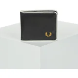 Coated Polyester Billfold Wall Black/ Ecru Universal