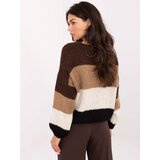 RUE PARIS Sweater-MI-SW-0409.85-brown | Shoptok.si