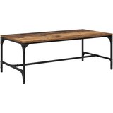 vidaXL Kava Stol Staro drvo 100 x 50 x 35 cm Konstruirano drvo | shoptok.hr