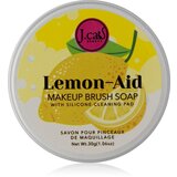 J.Cat Beauty Lemon-Aid trdo čistilo gobic in čopičev za ličenje 30 g Cene