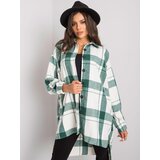 ex moda Shirt-EM-KS-180-1.12X-white-green | Shoptok.si