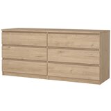 Tvilum Komoda v hrastovem dekorju v naravni barvi 154x70x50 cm Naia – | Shoptok.si