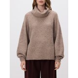 Reserved Džemper od mješavine vune - boja kave | shoptok.hr
