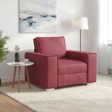 SOFA stolica Vinska crvena 100 cm Lažna koža Cijene