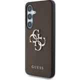 Guess GUHCS25MPGT4MBW ovitek za Samsung Galaxy S25 Plus 5G - Grained - rjav | Shoptok.si