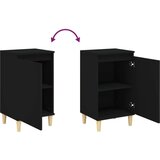  Noćni ormarići 2 kom crni 40 x 35 x 70 cm konstruirano drvo | shoptok.hr