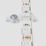  LED traka 12 kom. Crna i prozirna Bakar i plastika - 210 cm 12 LED traka (s PU gumom) | shoptok.hr