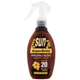 Vivaco Sun Argan Bronz Suntan Lotion SPF20 vodoodporen losjon za zaščito pred soncem z arganovim oljem 200 ml Cene
