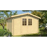 Male kuće Drvena vrtna kućica Britta C 320 × 350 cm – bez završnog krovnog pokrova | shoptok.hr