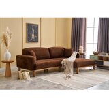 Atelier Del Sofa ugaona garnitura Rens Right Brown Copper | ePonuda.com