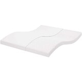 vidaXL Vzmetnica iz pene bela 200x220 cm 7-conska trdota 20 ILD | Shoptok.si