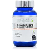Maxlab Tablete B Kompleks sa vitaminom C i Beta-Karotenom, 90 komada | ePonuda.com