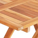  3-dijelni bistro set sa smeđe-sivim jastucima masivna tikovina | shoptok.hr