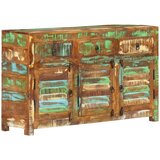  Komoda od masivnog obnovljenog drva 110 x 30 x 65 cm | shoptok.hr