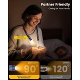 Glocusent Ergonomska polnilna bralna lučka za okoli vratu | Shoptok.si