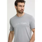 Calvin Klein Underwear Majica lounge siva barva, 000NM2264E