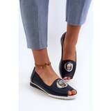 Boto Women's Pumps with Eco Leather Decoration Navy Blue Biolita | shoptok.hr