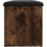  Klupa za pohranu boja hrasta 82x42x45 cm od konstruiranog drva | shoptok.hr