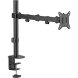 LC-Power Nosač za monitore, Do 32", Single nosač, VESA 75x75 / 100x100, Tilt, Tamnosivi Cijene