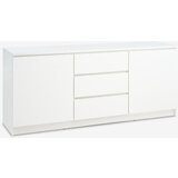  Komoda 2 vrata 3 fioke bela Cene