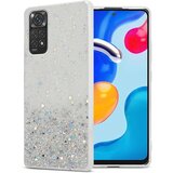 Cadorabo Ohišje, združljivo z Xiaomi RedMi NOTE 11 4G / 11S 4G in prozorna z bleščicami - Zaščitni ovitek iz prožnega silikona TPU s svetlečimi bleščicami, (20860379) | Shoptok.si