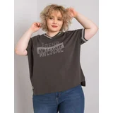 RELEVANCE Blouse-RV-BZ-6496.32P-dark khaki