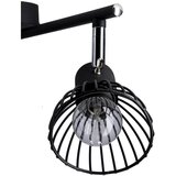Candellux Lighting Fly Plafonska Lampa Crna 3 3x40W E14
