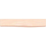  Polica 60 x 10 x 4 cm od neobrađene masivne hrastovine | shoptok.hr