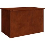  Vanjska kutija za spremanje Rđa 80 x 50,5 x 50 cm Čelik | shoptok.hr