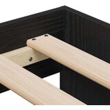  Okvir kreveta za pohranu crveni hrast 100x200 cm | shoptok.hr