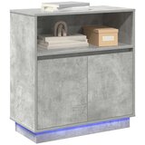  LED komoda Beton siva 71 x 34,5 x 75 cm Konstruirano drvo | shoptok.hr