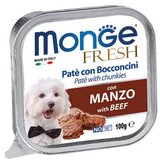 Monge Pašteta za pse sa ukusom govedine, 100g Cene