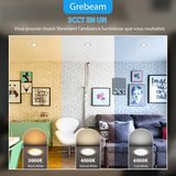 GREBEAM 12x 7W vgradna LED stropna svetilka 3000K–6000K | Shoptok.si