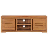 TV omarica 110x30x40 cm trdna tikovina, (20730116) | Shoptok.si